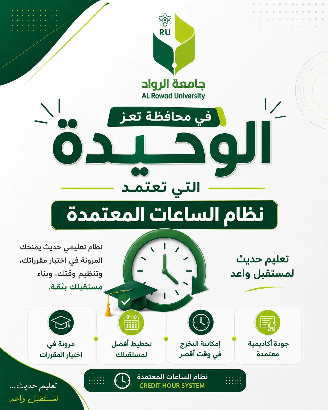 Don't miss the opportunity... Registration is ongoing for the third (summer) semester.