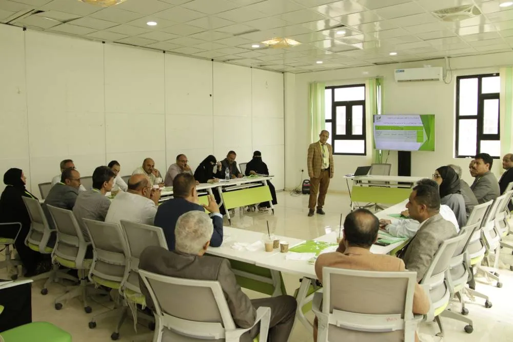 الورشة الخاصة بتدشين التوجه الاستراتيجي واللائحة الخاصة بمركز التطوير وضمان الجودة بالجامعة