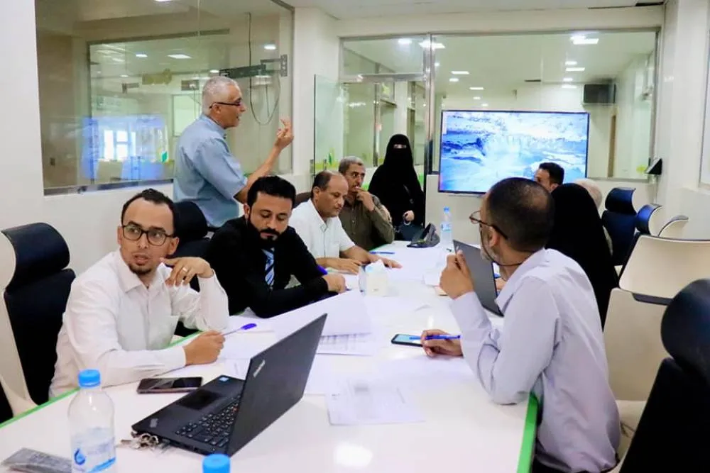 الورشة الخاصة بتقييم برنامجي المختبرات الطبية و إدارة الاعمال الدولية